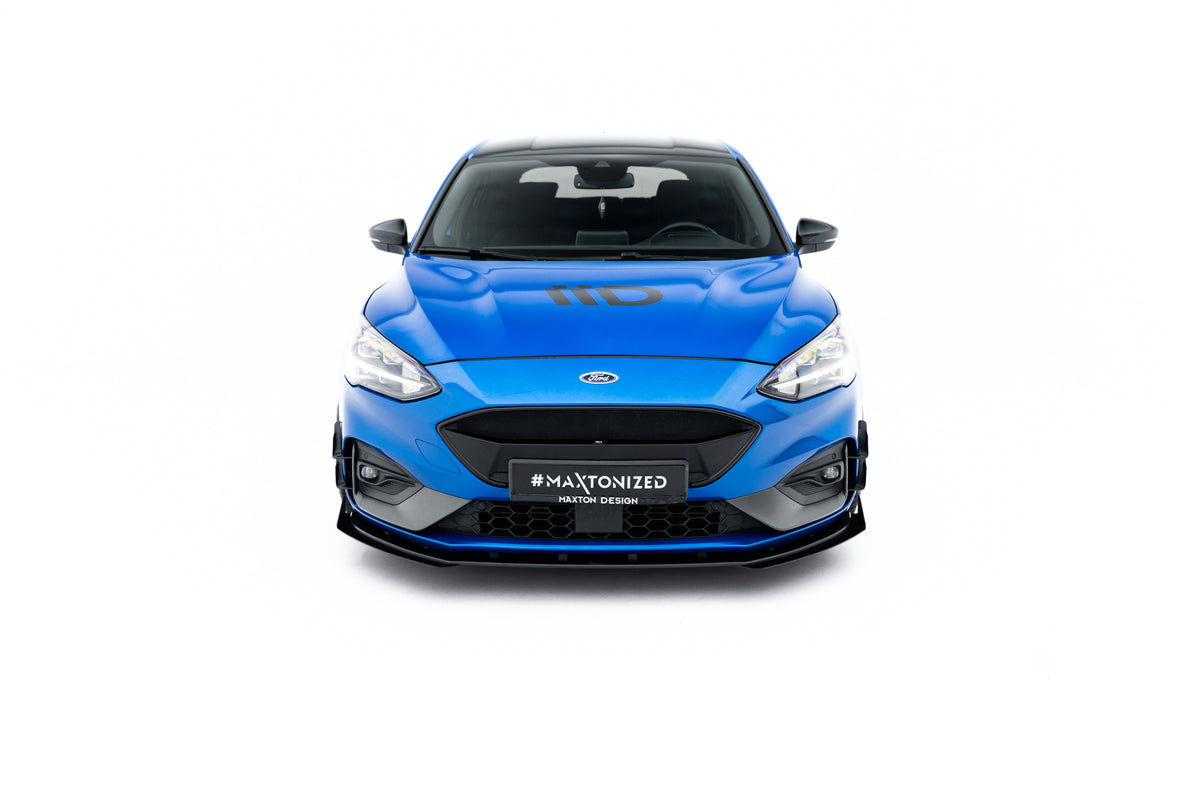 Street Pro Front Splitter + Flaps Ford Focus ST / ST-Line Mk4