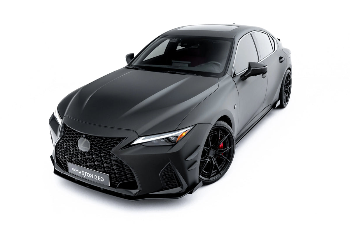 Street Pro Front Splitter + Flaps Lexus IS 500 Mk3 Facelift 2 (XE30)