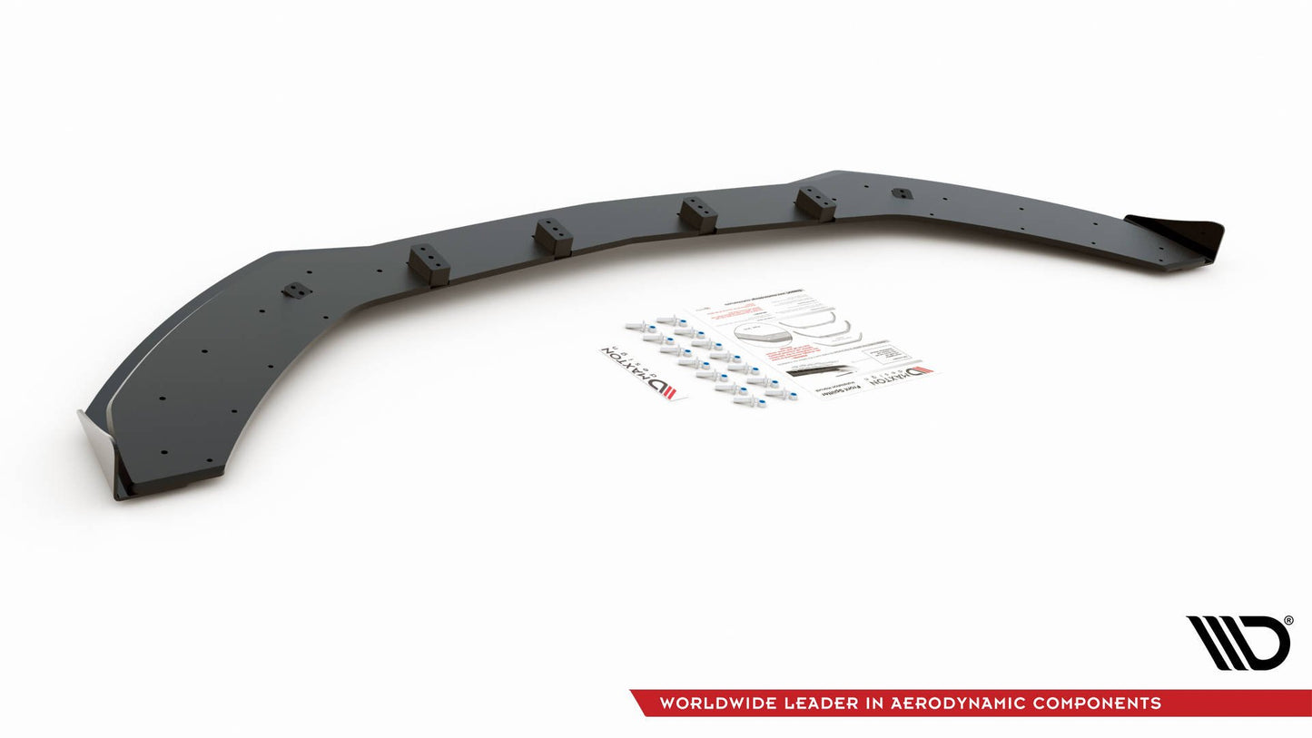 Street Pro Front Splitter + Flaps Mercedes-AMG C43 / AMG-Line Coupe C205