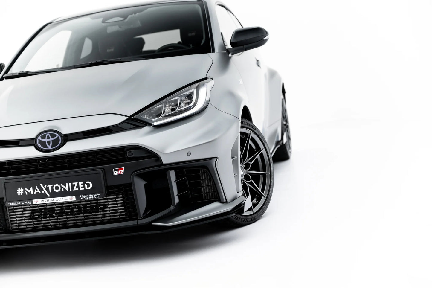 Street Pro Front Splitter + Flaps Toyota GR Yaris Mk4 Facelift