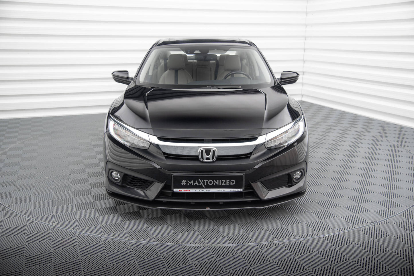 Street Pro Front Splitter Honda Civic Sedan Mk10