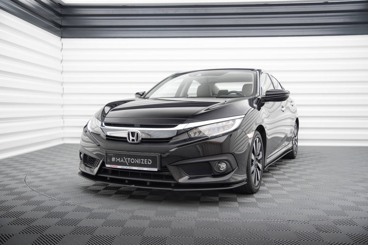 Street Pro Front Splitter Honda Civic Sedan Mk10