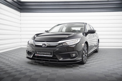 Street Pro Front Splitter Honda Civic Sedan Mk10