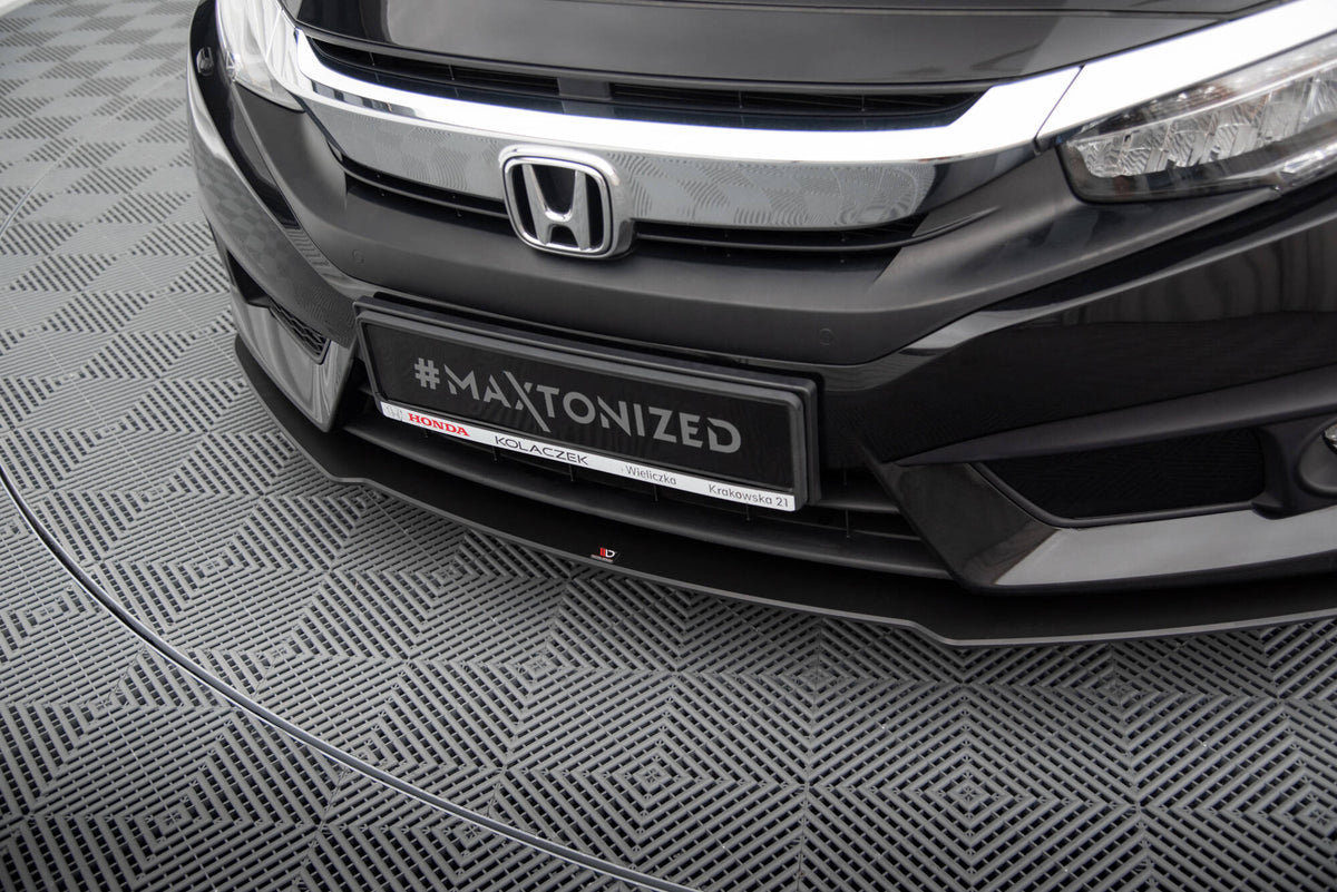 Street Pro Front Splitter Honda Civic Sedan Mk10