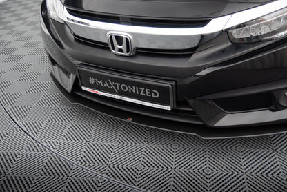 Street Pro Front Splitter Honda Civic Sedan Mk10