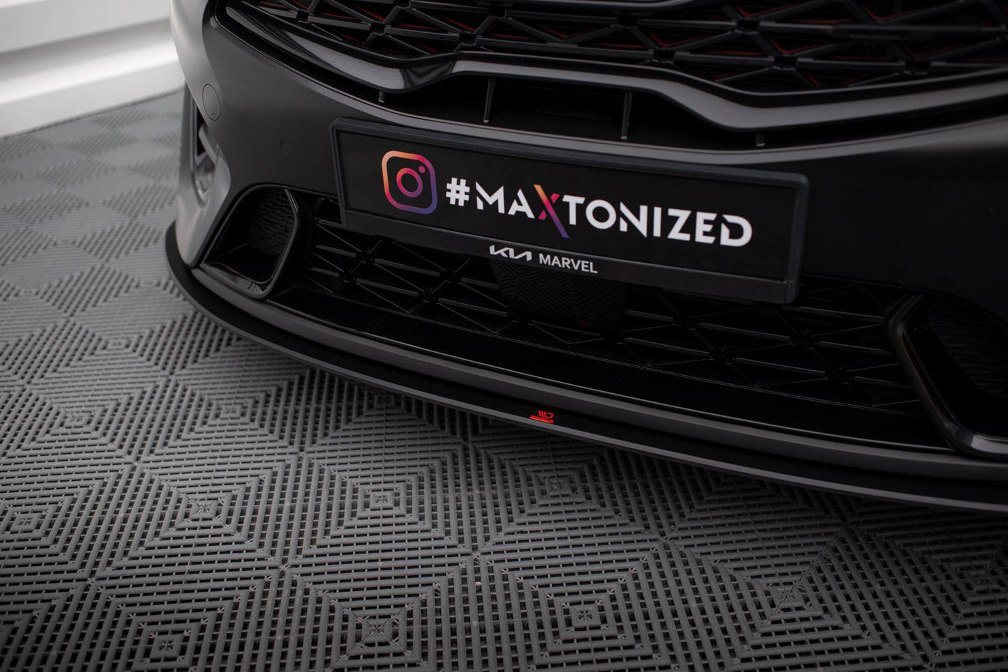 Street Pro Front Splitter Kia Proceed GT Mk3 Facelift / Ceed GT / GT - Line Mk1 Facelift