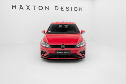 Street Pro Front Splitter Volkswagen Golf R / R-Line Mk7 Facelift