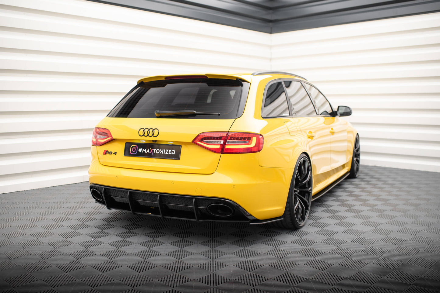 Street Pro Rear Diffuser Audi RS4 B8