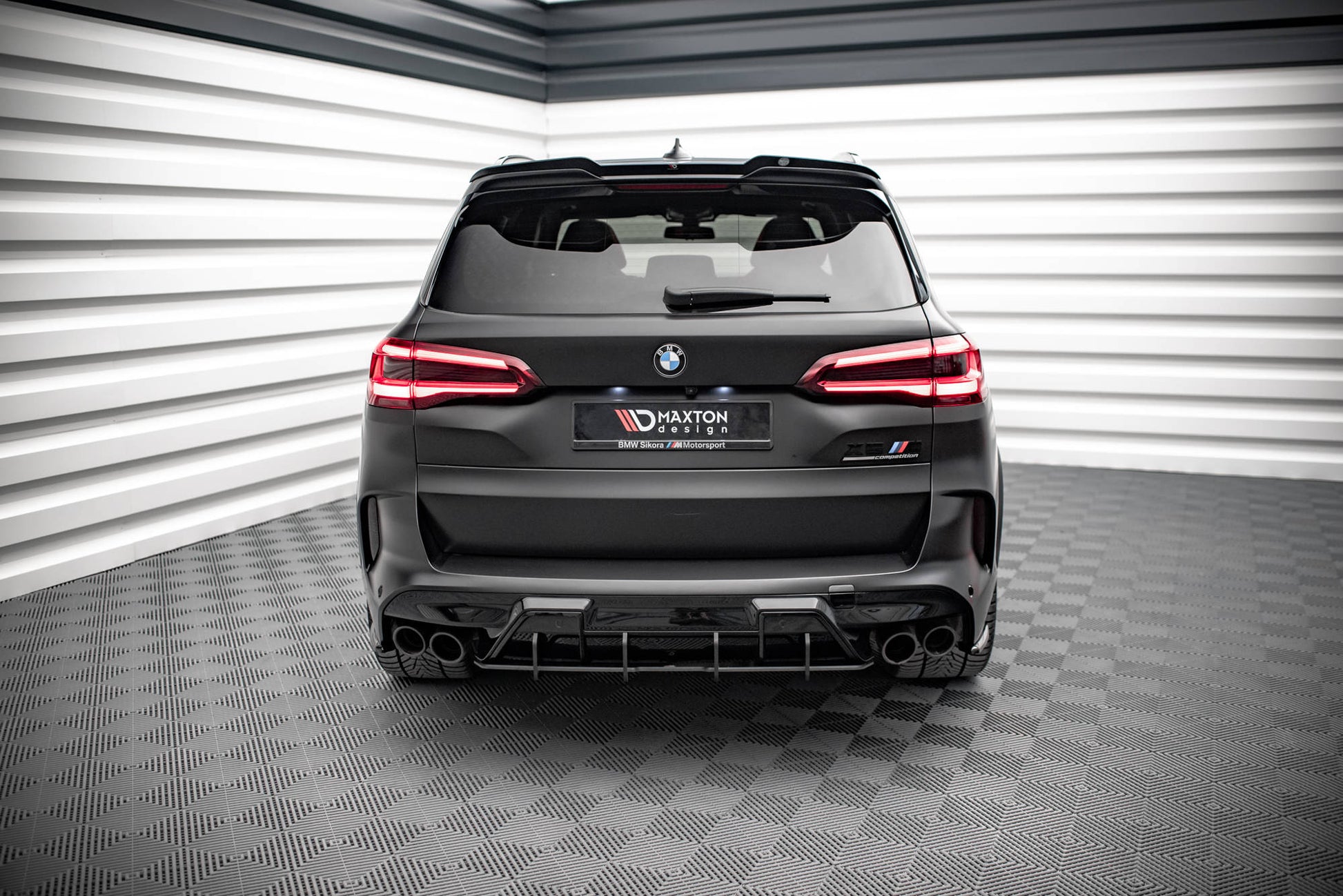 Street Pro Rear Diffuser BMW X5M F95 / F95 Facelift