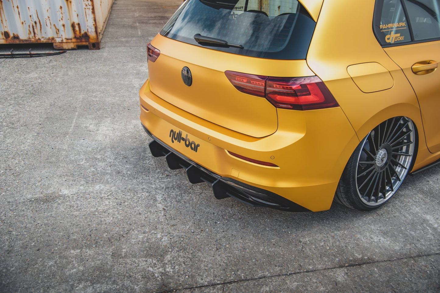 Street Pro Rear Diffuser V.2 Volkswagen Golf Hatchback Mk8 / Mk8 Facelift