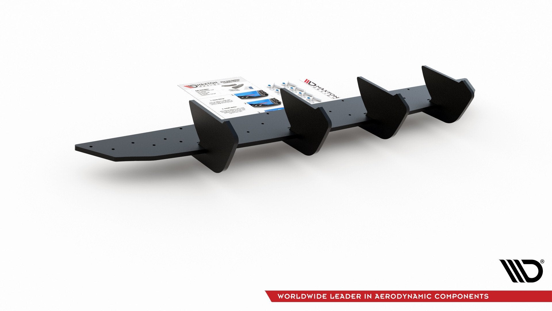 Street Pro Rear Diffuser V.2 Volkswagen Golf Hatchback Mk8 / Mk8 Facelift
