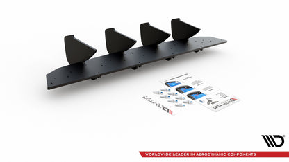 Street Pro Rear Diffuser V.2 Volkswagen Golf Hatchback Mk8 / Mk8 Facelift