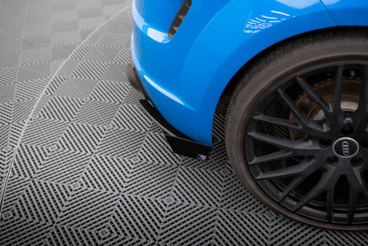 Street Pro Rear Side Splitters + Flaps Audi TT S 8S Facelift