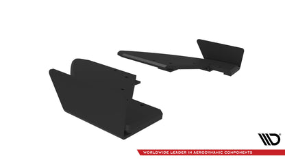 Street Pro Rear Side Splitters + Flaps Audi TT S 8S Facelift