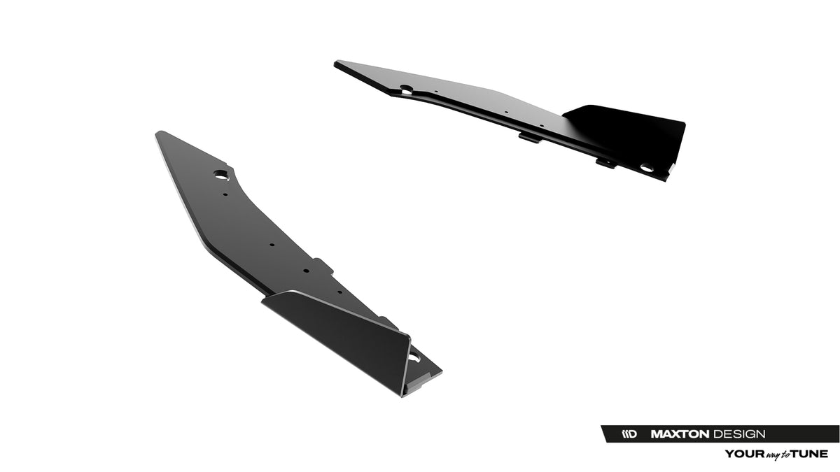 Street Pro Rear Side Splitters + Flaps Cupra Leon ST Mk1 Facelift