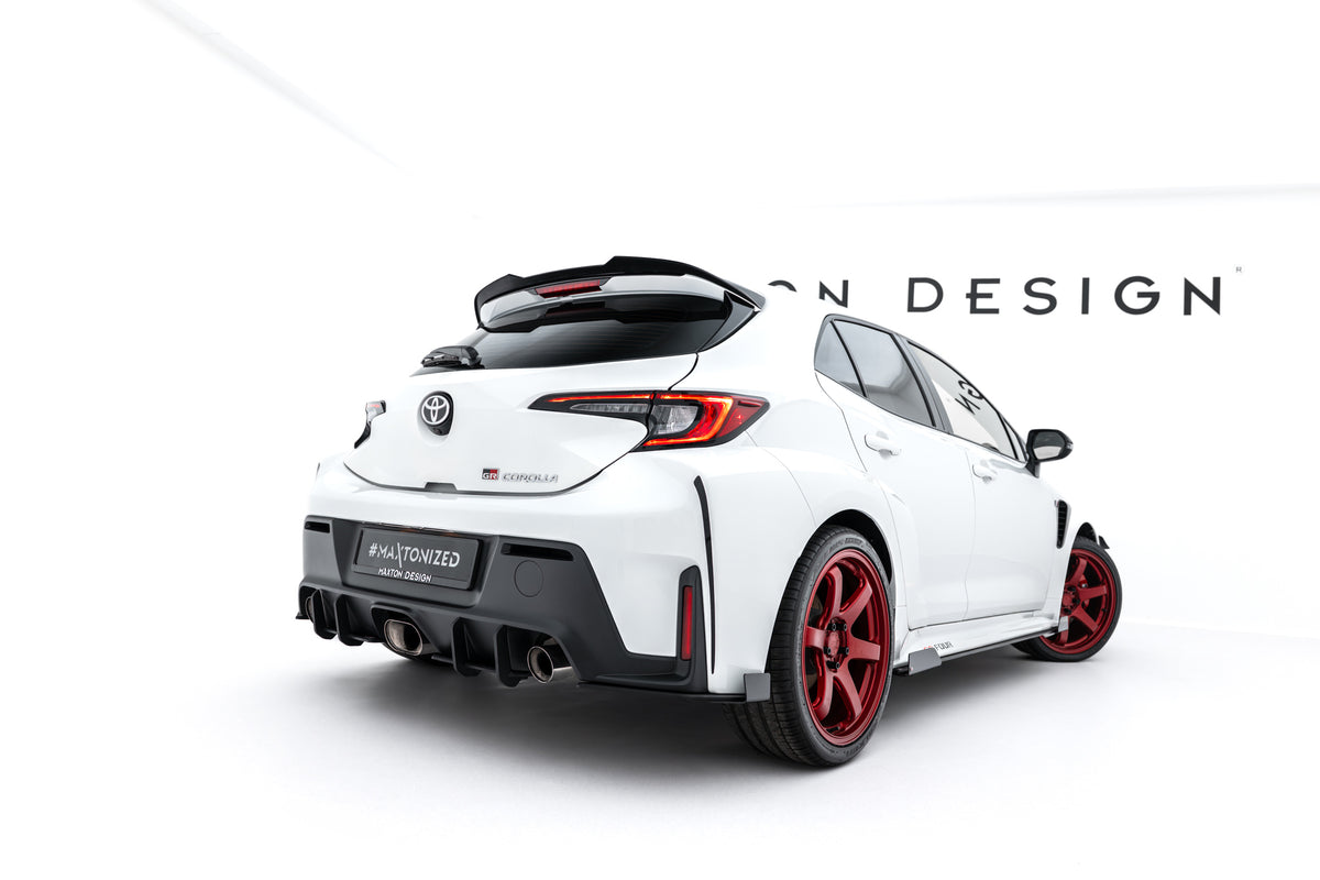 Street Pro Rear Side Splitters + Flaps Toyota GR Corolla Mk12