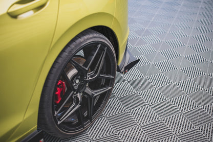 Street Pro Rear Side Splitters + Flaps Volkswagen Golf GTI Clubsport Mk8