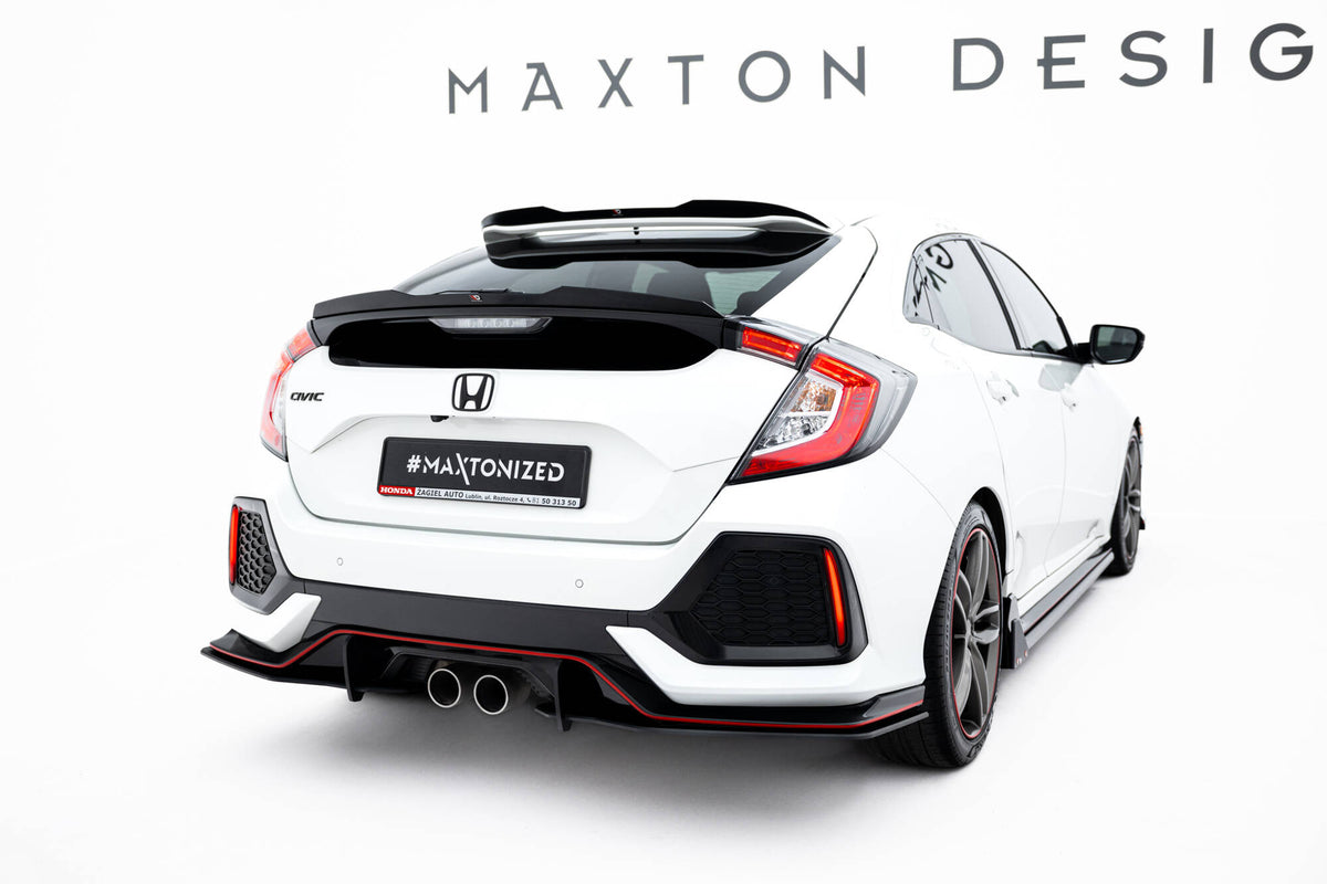 Street Pro Rear Side Splitters Honda Civic Sport Mk 10
