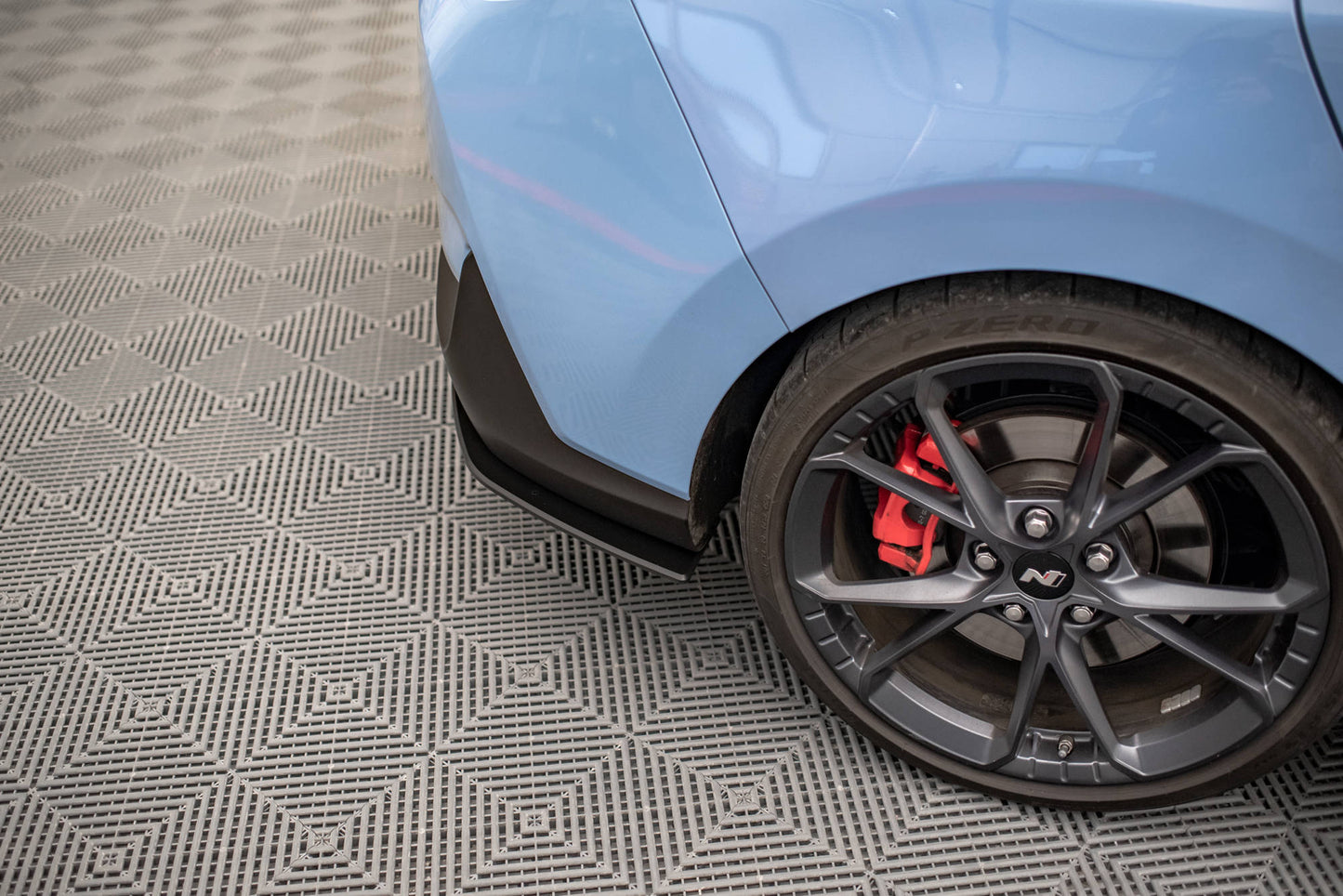 Street Pro Rear Side Splitters Hyundai I30 N Fastback Mk3 Facelift