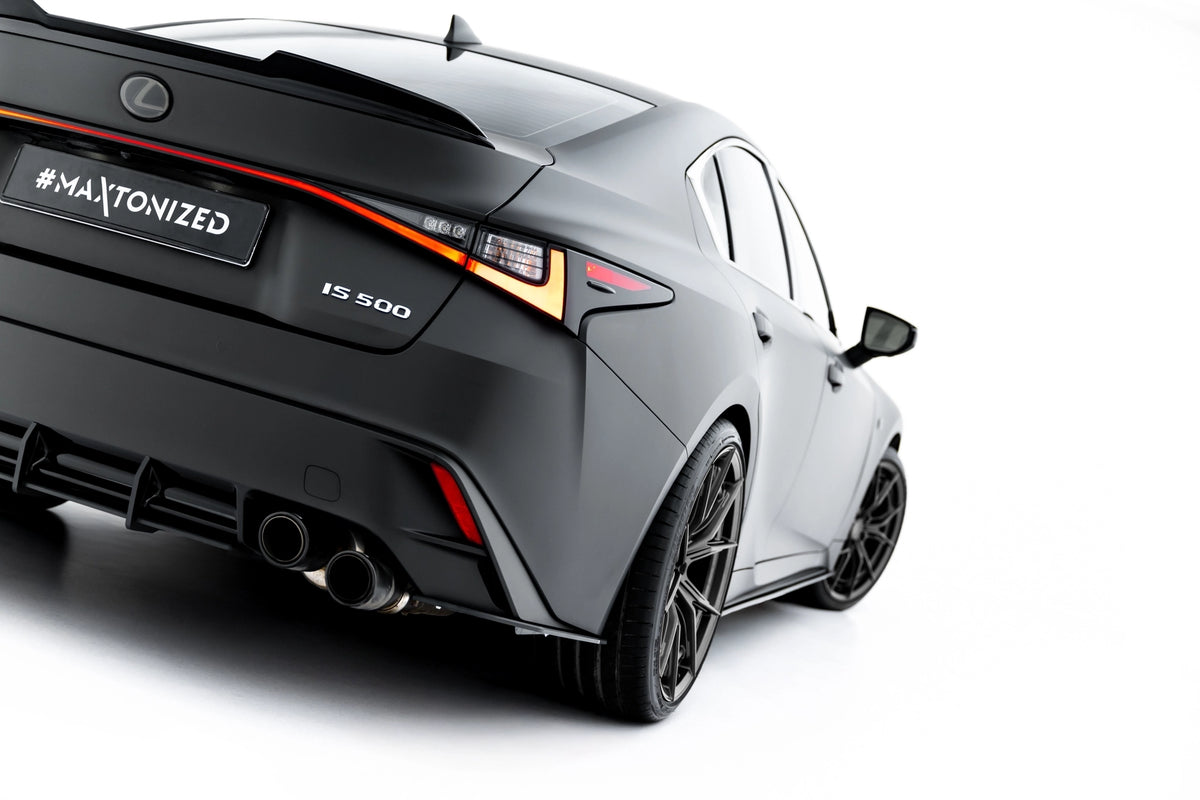 Street Pro Rear Side Splitters Lexus IS 500 Mk3 Facelift 2 (XE30)