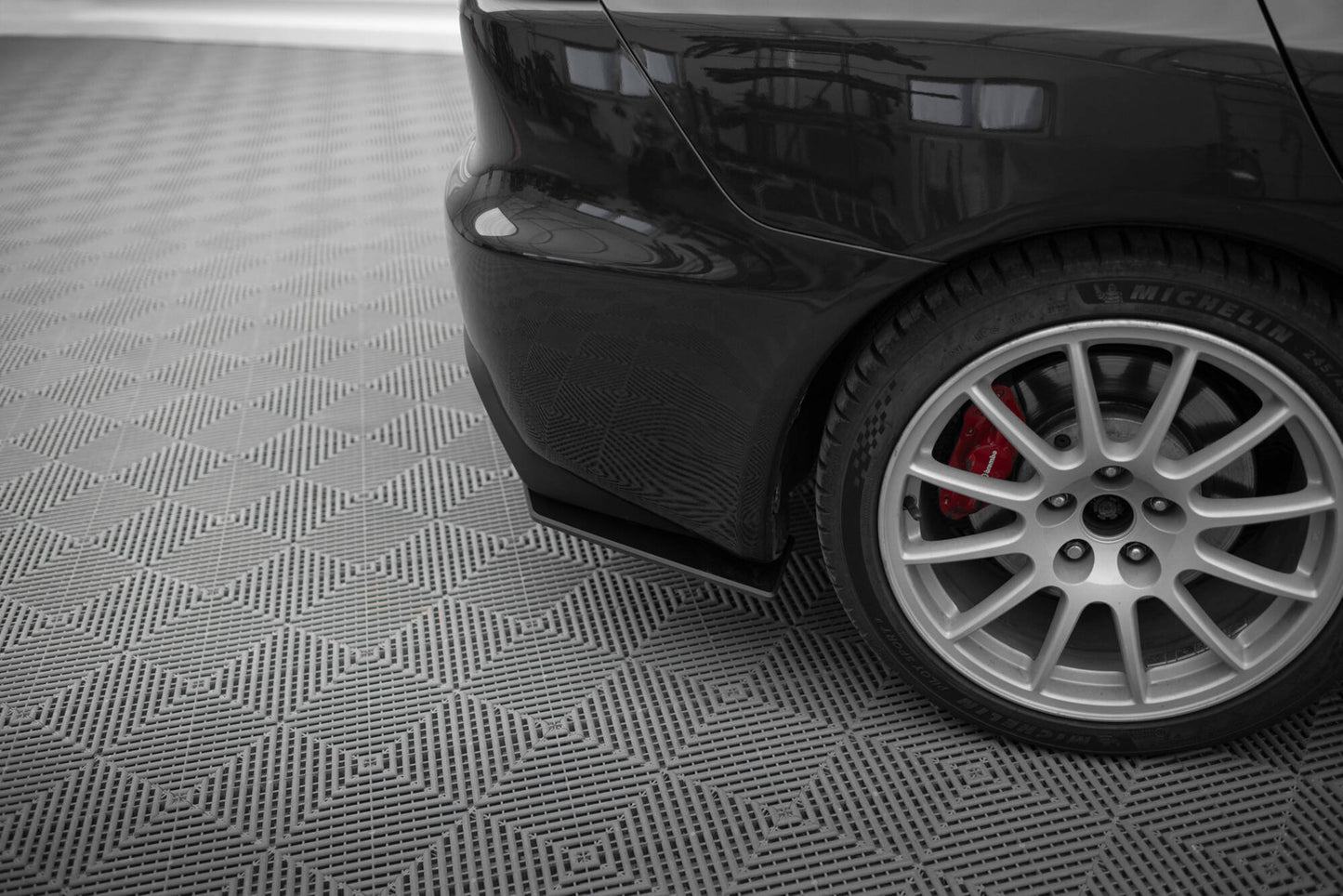 Street Pro Rear Side Splitters  Mitsubishi Lancer EVO X