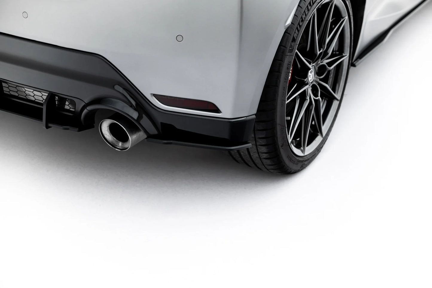 Street Pro Rear Side Splitters Toyota GR Yaris Mk4 Facelift