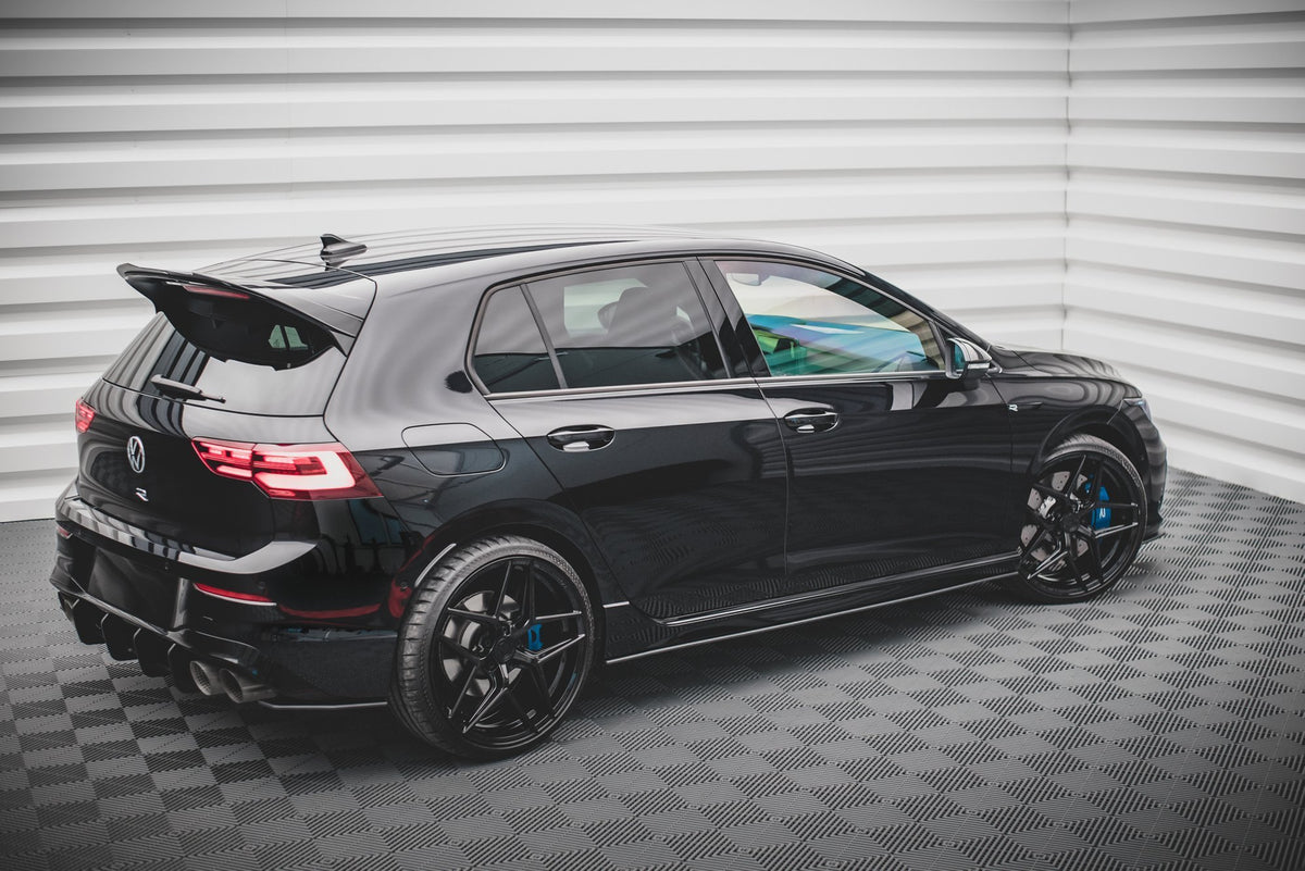 Street Pro Rear Side Splitters V.1 Volkswagen Golf R Hatchback Mk8 / Mk8 Facelift