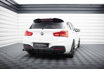 Street Pro Rear Side Splitters V.2 + Flaps for BMW 1 F20 M140i
