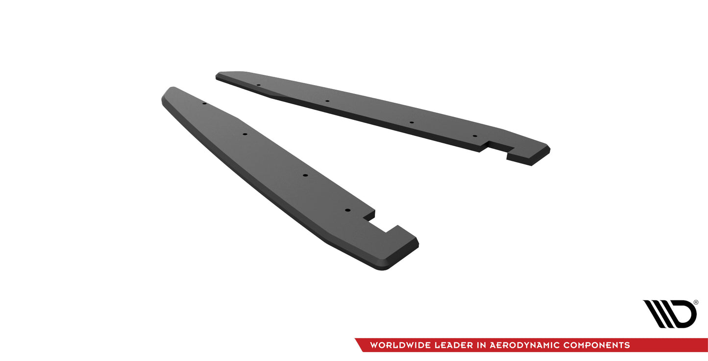 Street Pro Rear Side Splitters Volkswagen Arteon R Sedan / Shooting Brake Mk1 Faceift