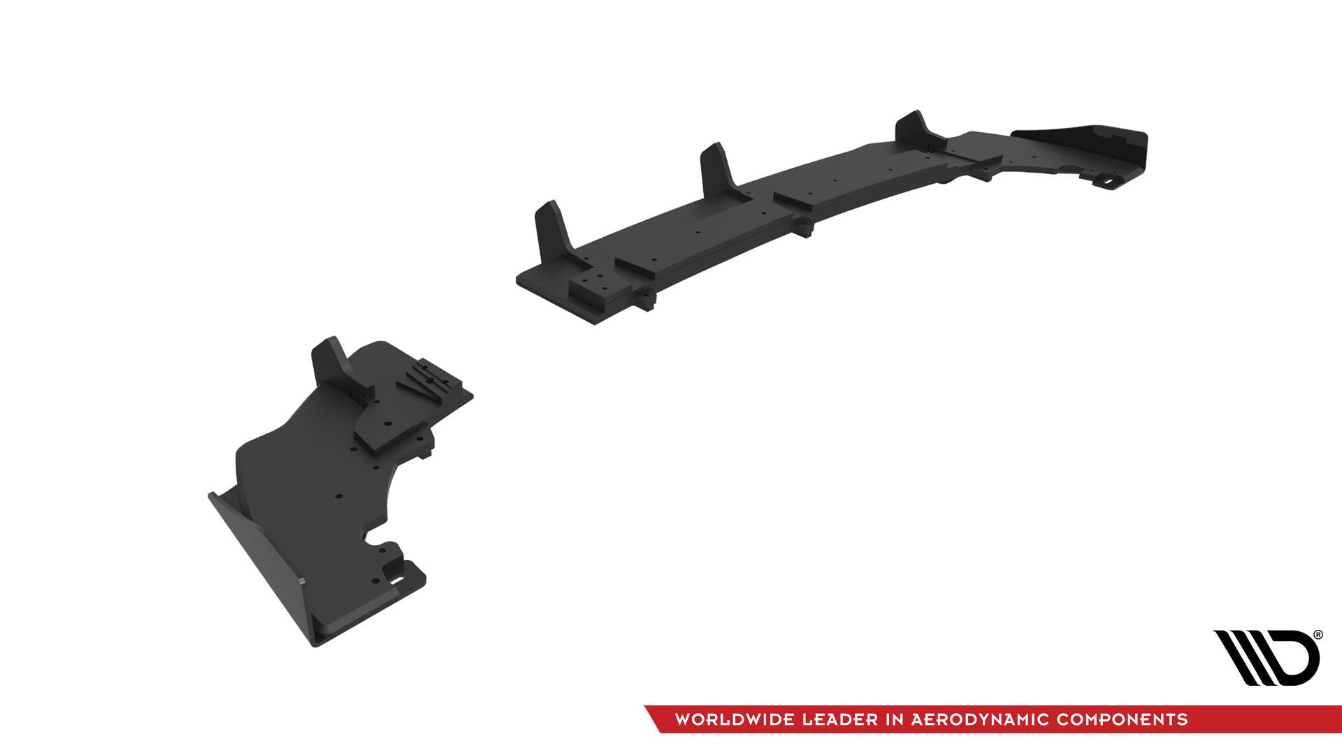 Street Pro Rear Valance + Flaps Ford Fiesta Mk8 ST