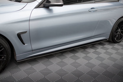 Street Pro Side Skirts Diffusers BMW 4 Coupe / Gran Coupe / Cabrio M-Pack F32 / F36 / F33