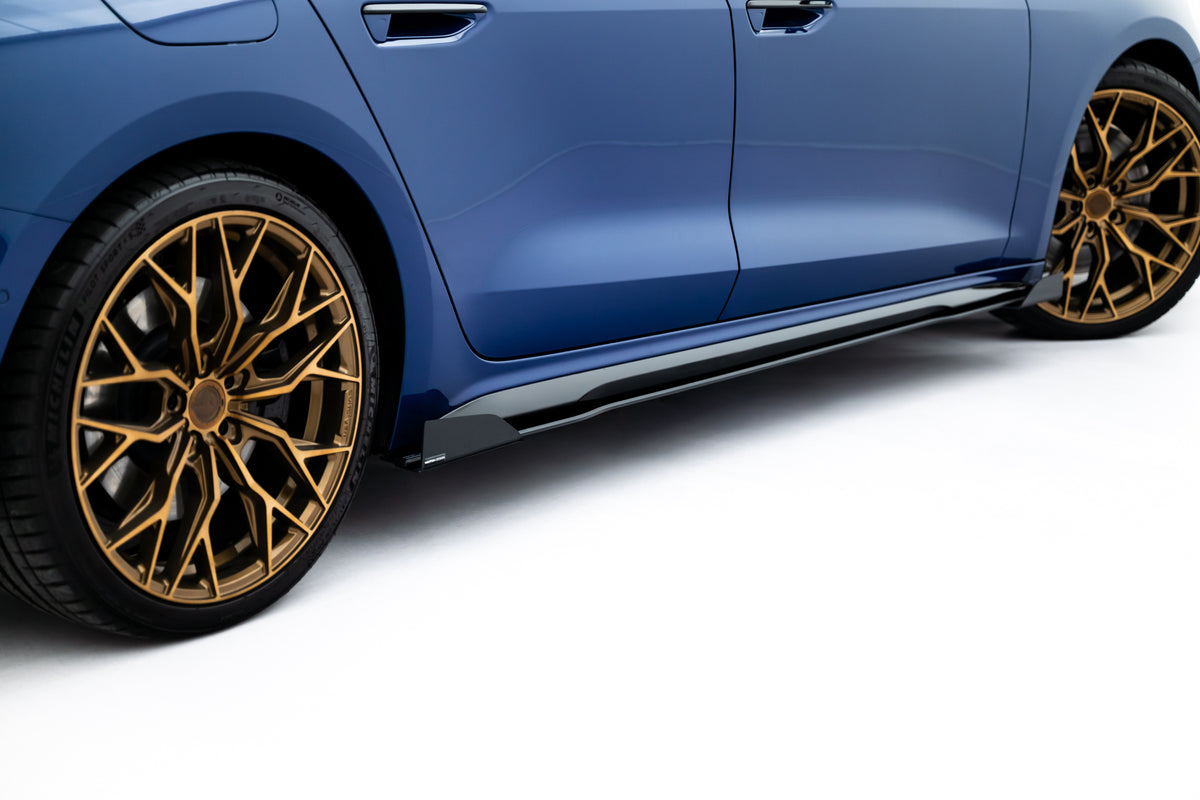 Street Pro Side Skirts Diffusers + Flaps Audi A5 S-Line / S5 Sedan / Avant B10