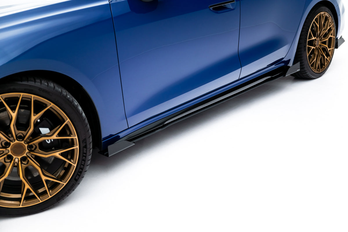 Street Pro Side Skirts Diffusers + Flaps Audi A5 S-Line / S5 Sedan / Avant B10