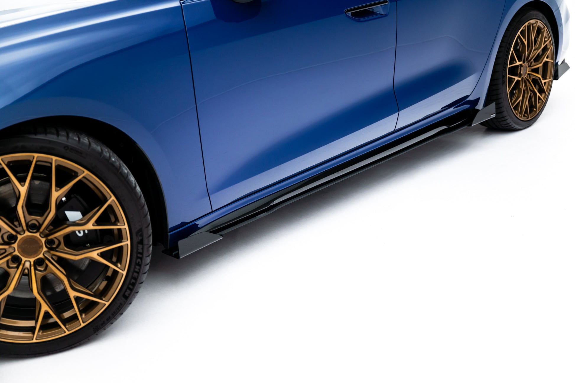 Street Pro Side Skirts Diffusers + Flaps Audi A5 S-Line / S5 Sedan / Avant B10