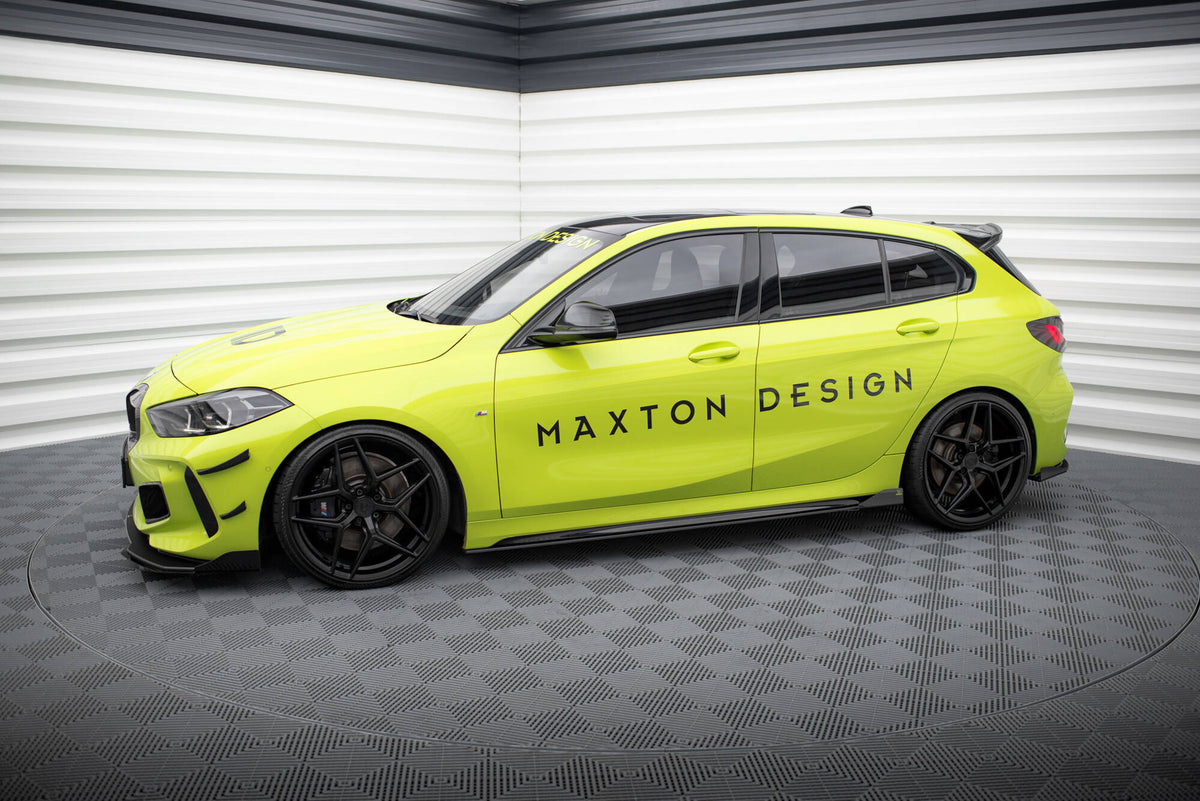 Street Pro Side Skirts Diffusers + Flaps BMW 1 M-Pack / M135i / 128ti F40