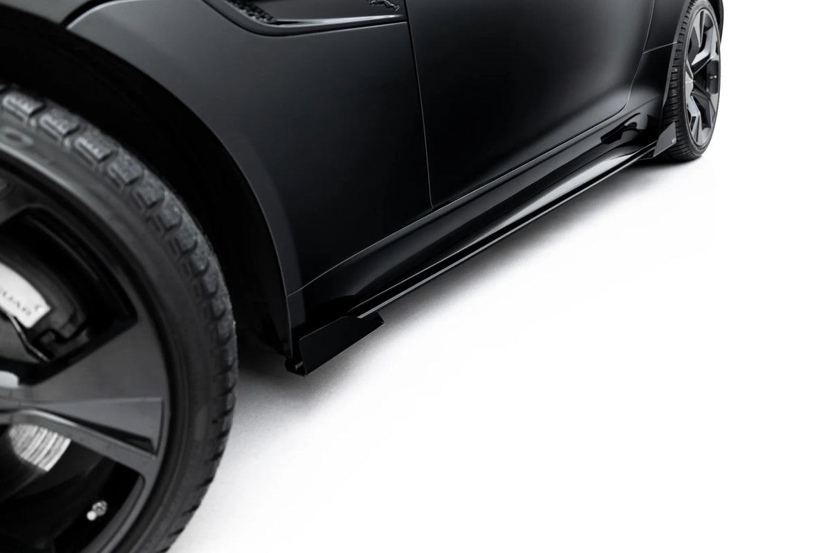Street Pro Side Skirts Diffusers + Flaps Jaguar F-Type X152 Facelift 2
