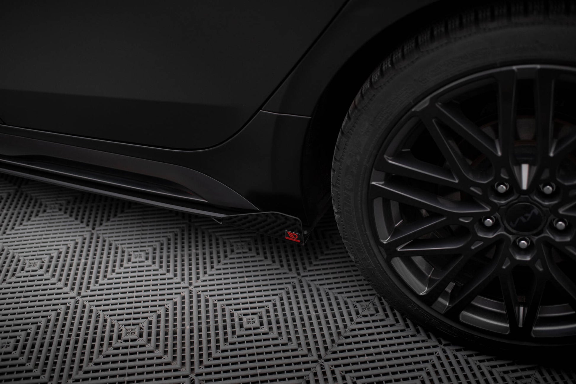 Street Pro Side Skirts Diffusers + Flaps Kia Proceed GT / GT-Line Mk1 Facelift / Ceed GT Mk3 Facelift