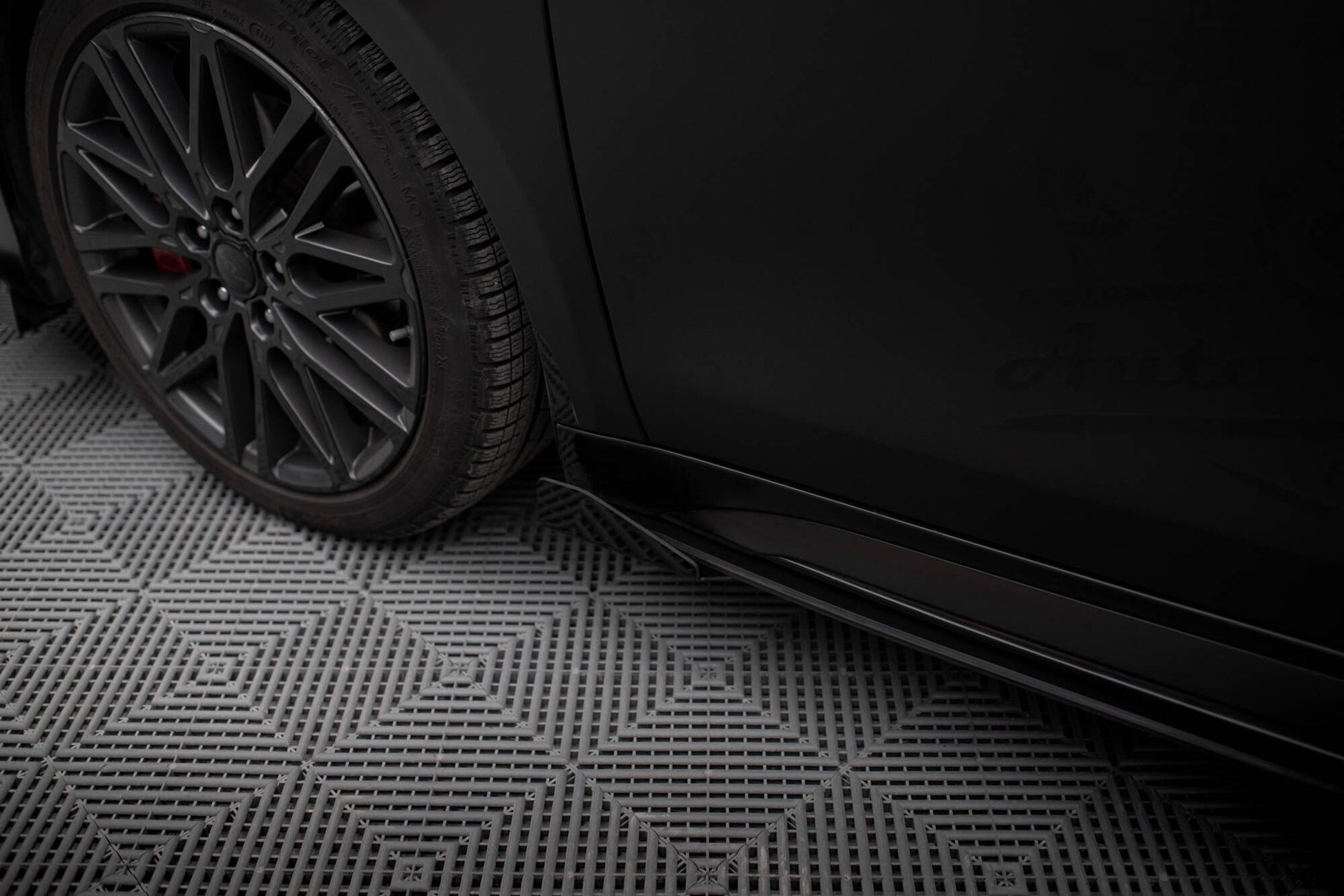 Street Pro Side Skirts Diffusers + Flaps Kia Proceed GT / GT-Line Mk1 Facelift / Ceed GT Mk3 Facelift