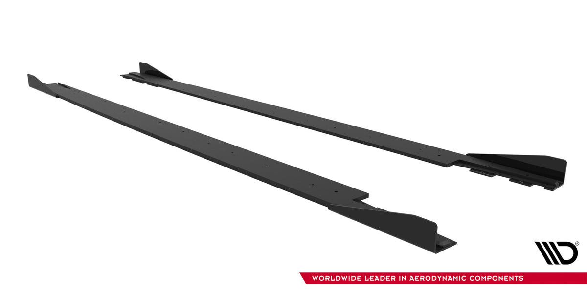 Street Pro Side Skirts Diffusers + Flaps Mercedes-AMG CLE 53 Aero C236