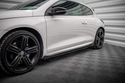 Street Pro Side Skirts Diffusers + Flaps Volkswagen Scirocco R Mk3