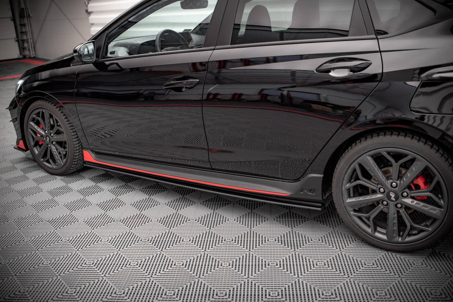 Street Pro Side Skirts Diffusers Hyundai I20 N Mk3