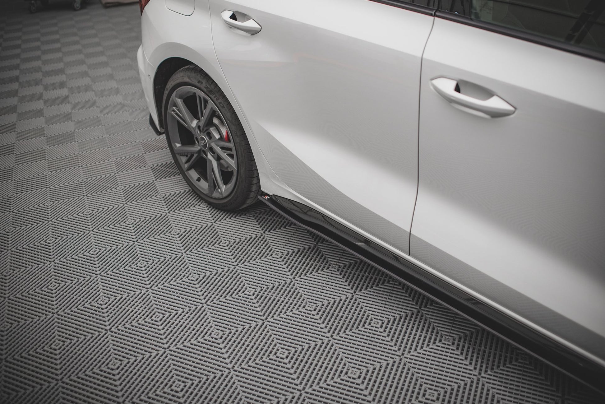 Street Pro Side Skirts Diffusers V.1 Audi S3 / A3 S-Line 8Y / 8Y Facelift