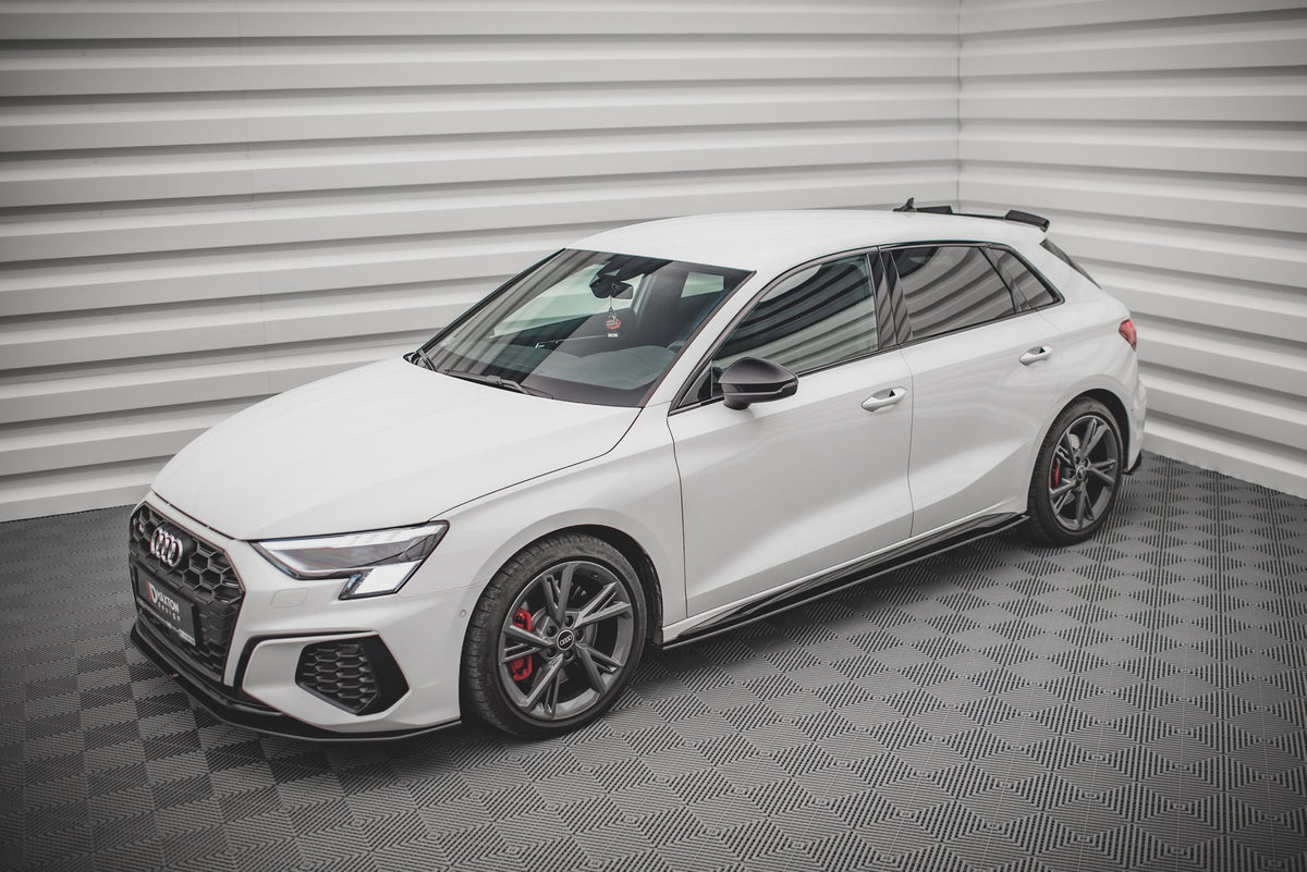 Street Pro Side Skirts Diffusers V.1 Audi S3 / A3 S-Line 8Y / 8Y Facelift