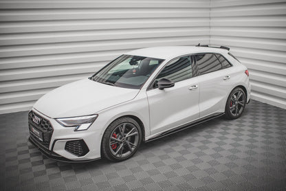 Street Pro Side Skirts Diffusers V.1 Audi S3 / A3 S-Line 8Y / 8Y Facelift