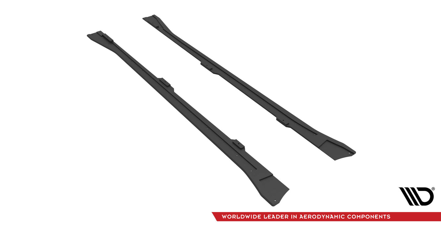 Street Pro Side Skirts Diffusers V.1 Volkswagen Arteon R/ R-Line Sedan / Shooting Brake Mk1 Facelift