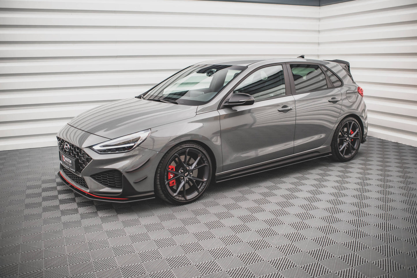 Street Pro Side Skirts Diffusers V.2 Hyundai I30 N / N-Line Hatchback / Fastback Mk3 / Mk3 Facelift