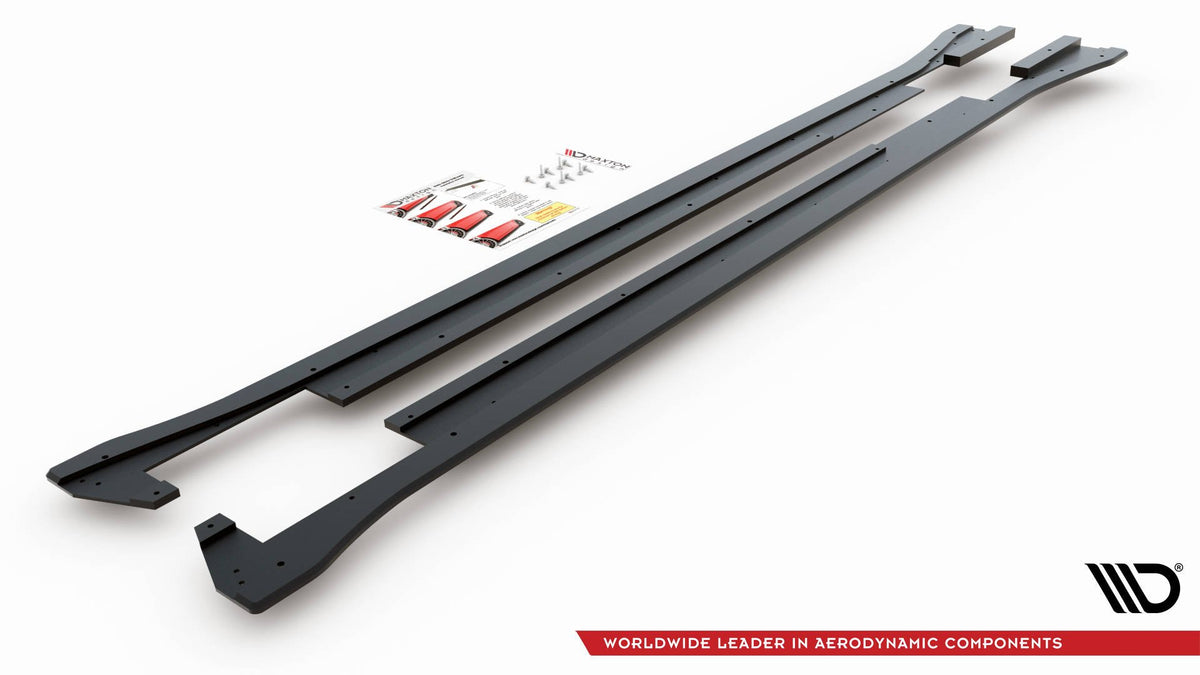 Street Pro Side Skirts Diffusers Volkswagen Arteon R-Line Sedan / Shooting Brake Mk1