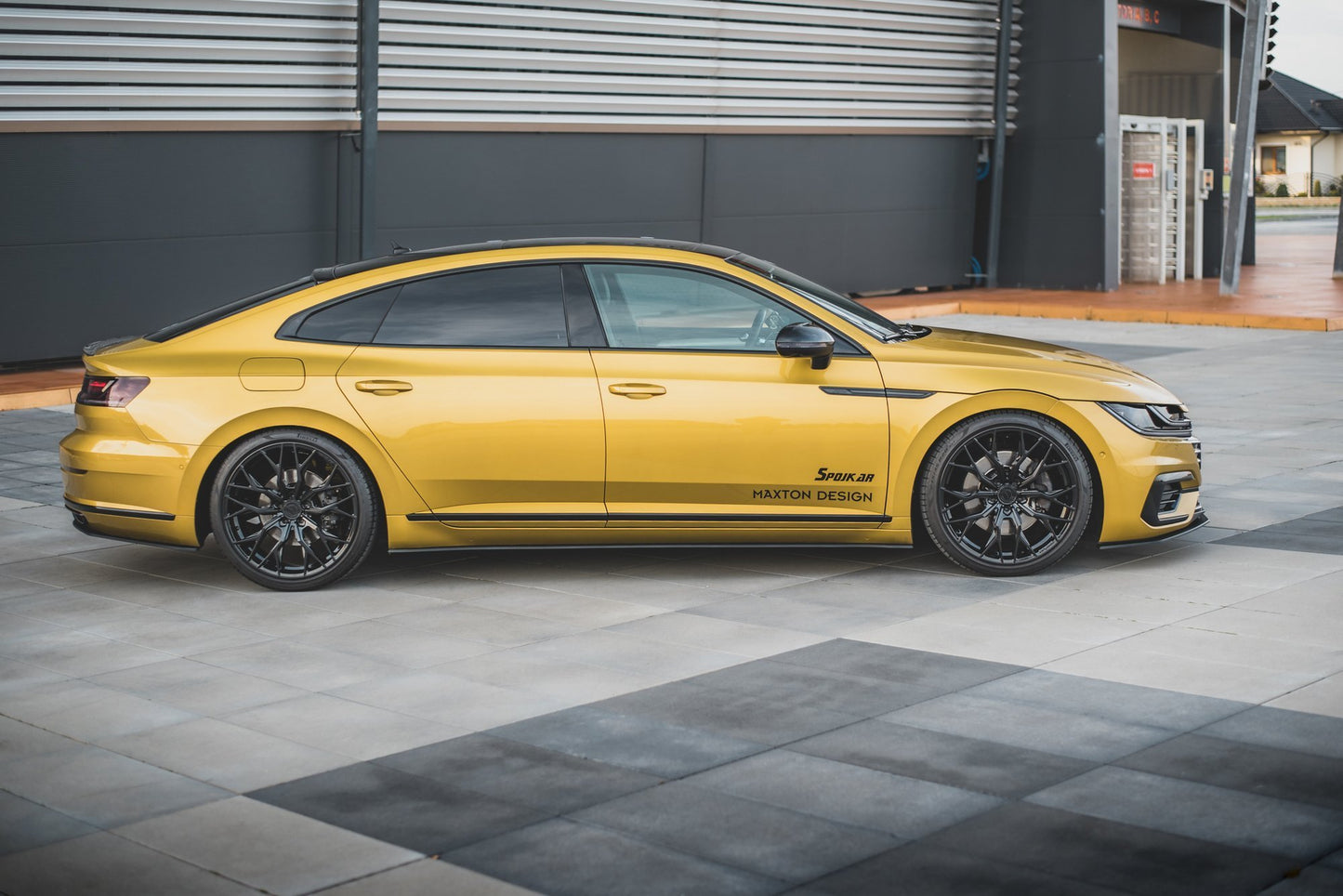 Street Pro Side Skirts Diffusers Volkswagen Arteon R-Line Sedan / Shooting Brake Mk1