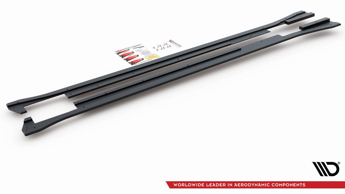 Street Pro Side Skirts Diffusers Volkswagen Arteon R-Line Sedan / Shooting Brake Mk1